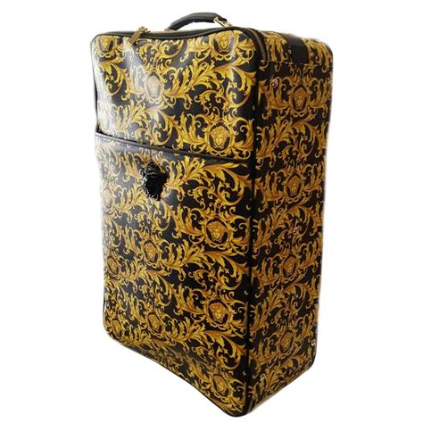 versace luggage suitcase